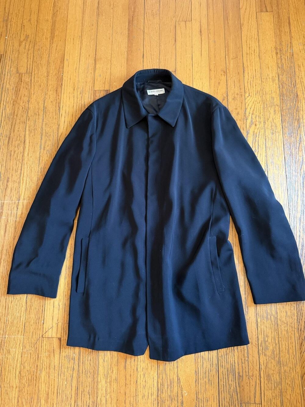Giorgio Armani Le Collezioni Women Mid Length Snap Overcoat